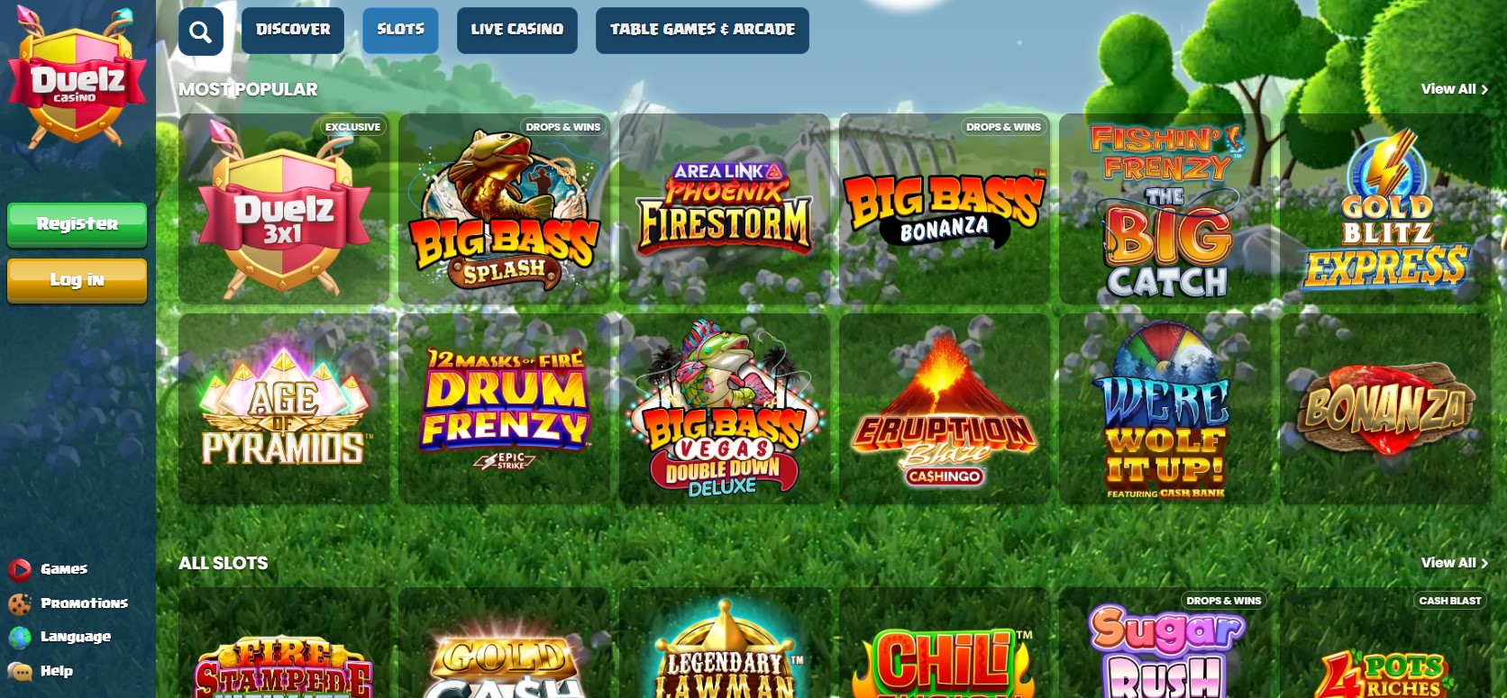Duelz casino slots